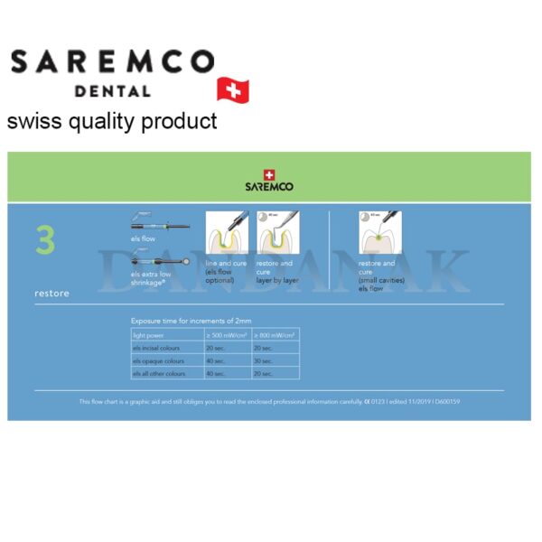 کامپوزیت ترمیمی زیبایی یونیورسال سارمکو - Image 3