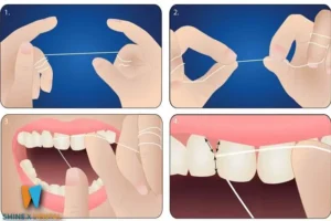 عکس نخ دندان کشیدن 