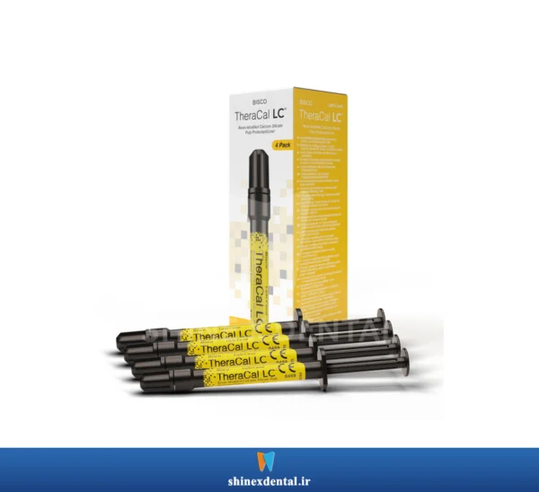 عکس جعبه و سورنگ کلسیم هیدروکساید لایت کیور BISCO