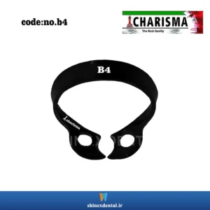 عکس کلمپ مشکی مدل b4 دنتال دیوایسز بر روی بکگراند سفید