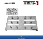 عکس استند کلمپ رابردم از دو زاویه بر روی بک سفید