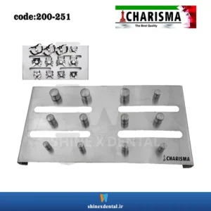 عکس استند کلمپ رابردم از دو زاویه بر روی بک سفید