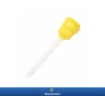 عکس نوک مخلوط کن زرد رنگ برای دندانپزشکی