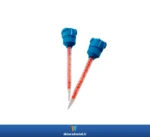 عکس نوک مخلوط کن قرمز و آبی رنگ