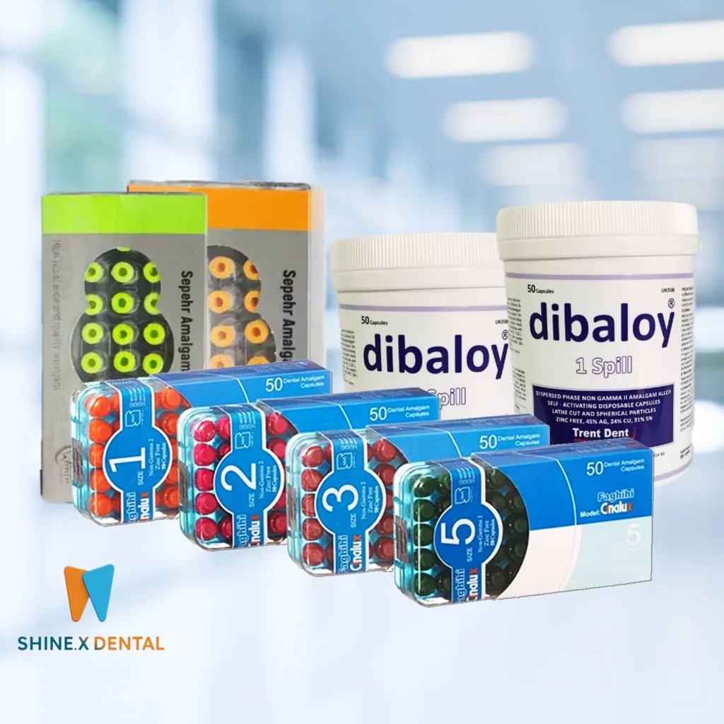 عکس انواع آمالکپ دندانپزشکی