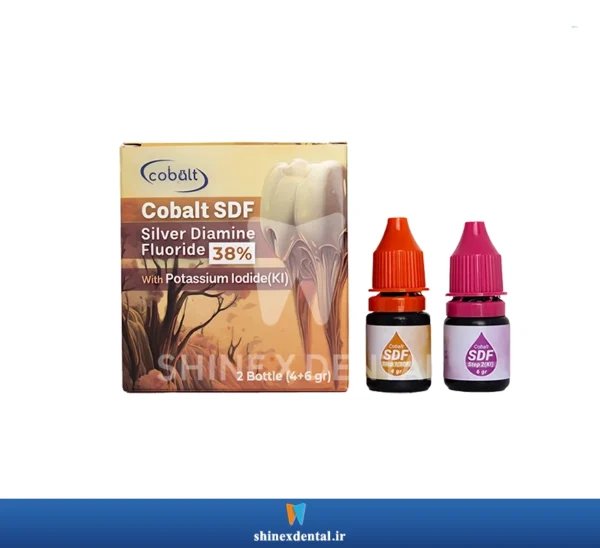 عکس محلول نقره فلوراید 38% SDF کبالت Cobalt