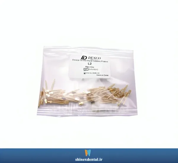 عکس پین داخل کانال برنجی 50عددی DENCO