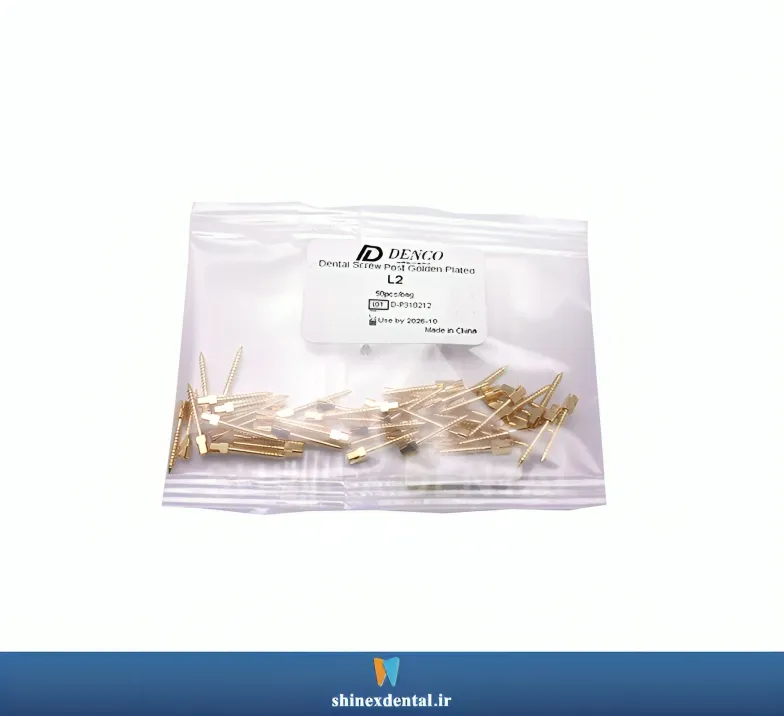 عکس پین داخل کانال برنجی 50عددی DENCO