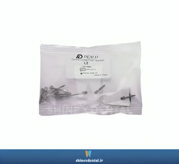 عکس پین داخل کانال تیتانیومی DENCO