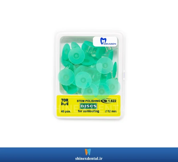 عکس دیسک پرداخت بدون مرکز سبز رنگ